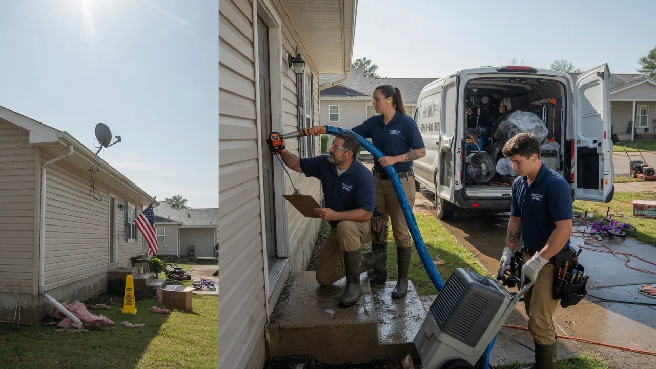 Ceiling Water Damage Restoration in Batesville, IN near me